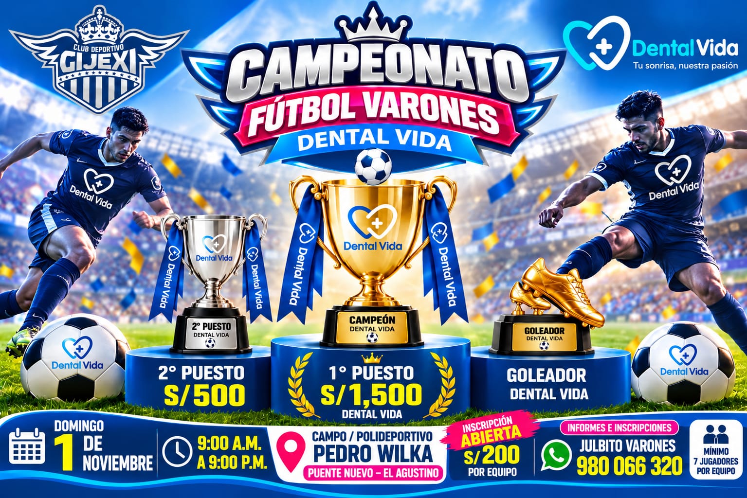 Campeonato Fútbol Varones Dental Vida