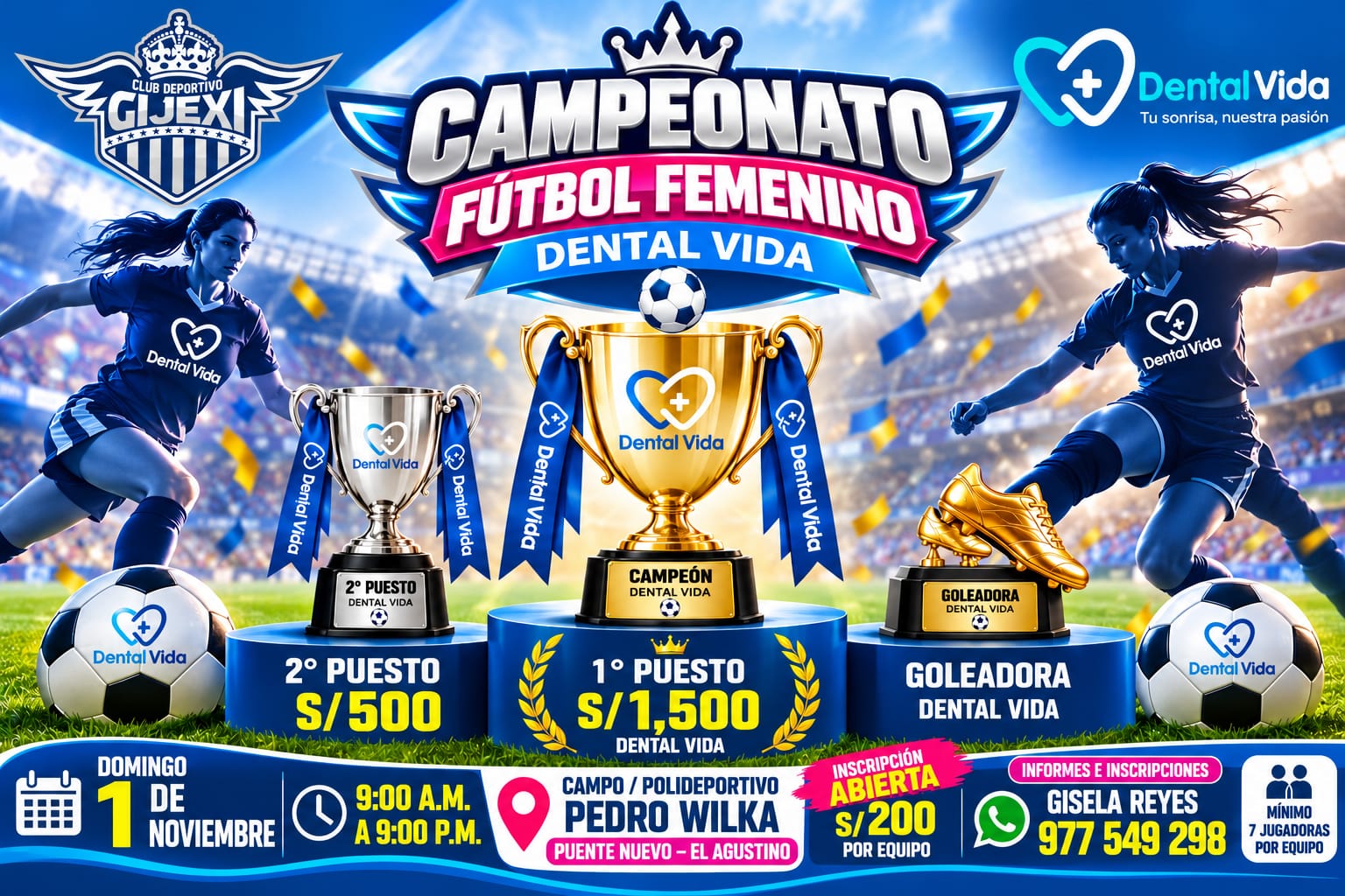 Campeonato Fútbol Femenino Dental Vida